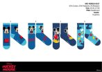   Disney Mickey egér gyerek pamut normál zokni - 4 pár/csomag - 23-26