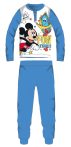   Disney Mickey egér hosszú vékony gyerek pizsama - pamut jersey pizsama - világoskék - 98