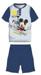 Disney Mickey egér nyári rövid ujjú gyerek pizsama - pamut jersey pizsama - sötétkék - 116 Disney Mickey egér nyári rövid ujjú gyerek pizsama - pamut jersey pizsama - sötétkék - 116