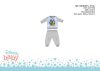 Disney Mickey egér baba pizsama - jersey pamut pizsama - szürke - 86 Disney Mickey egér baba pizsama - jersey pamut pizsama - szürke - 86