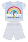 Disney Mickey egér nyári rövid ujjú baba pizsama - pamut jersey pizsama - szürke - 98 Disney Mickey egér nyári rövid ujjú baba pizsama - pamut jersey pizsama - szürke - 98