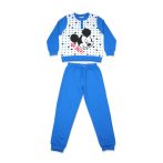   Téli flanel gyerek pizsama - Mickey egér - középkék - 116