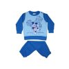 Téli flanel baba pizsama - Mickey egér - világoskék - 80 Téli flanel baba pizsama - Mickey egér - világoskék - 80