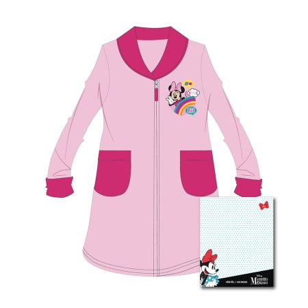Gyerek köntös - coral - Minnie egér - 110 - világosrózsaszín