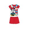 Nyári rövid ujjú gyerek pamut pizsama - Disney Minnie egér - piros - 140 Nyári rövid ujjú gyerek pamut pizsama - Disney Minnie egér - piros - 140
