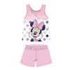 Nyári ujjatlan pamut baba pizsama - Disney Minnie egér - világosrózsaszín - 92 Nyári ujjatlan pamut baba pizsama - Disney Minnie egér - világosrózsaszín - 92