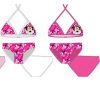 Disney Minnie egér kétrészes fürdőruha kislányoknak - virág mintával - rózsaszín - 128 Disney Minnie egér kétrészes fürdőruha kislányoknak - virág mintával - rózsaszín - 128