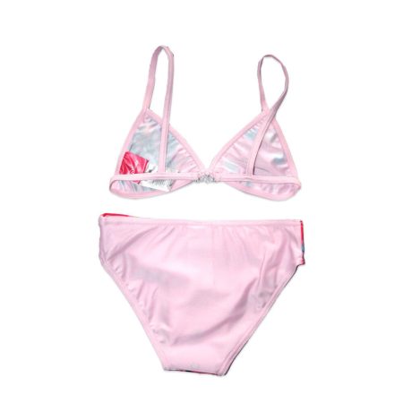 Disney Minnie egér kétrészes fürdőruha kislányoknak - virág mintával - világosrózsaszín - 128