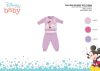 Téli pamut interlock baba pizsama - Disney Minnie egér - világoslila - 92