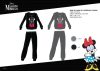 Téli pamut interlock női pizsama - Disney Minnie egér - fekete - S Téli pamut interlock női pizsama - Disney Minnie egér - fekete - S