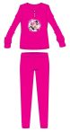   Disney Minnie egér pamut flanel pizsama - téli vastag gyerek pizsama - pink - 134-140