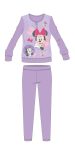 Disney Minnie egér téli pamut gyerek pizsama - interlock pizsama - pillangó mintával - világoslila - 104 Disney Minnie egér téli pamut gyerek pizsama - interlock pizsama - pillangó mintával - világoslila - 104