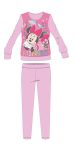 Disney Minnie egér téli pamut gyerek pizsama - interlock pizsama - virág mintával - világosrózsaszín - 110 Disney Minnie egér téli pamut gyerek pizsama - interlock pizsama - virág mintával - világosrózsaszín - 110