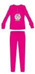   Disney Minnie egér téli pamut gyerek pizsama - interlock pizsama - pink - 110