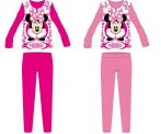 Disney Minnie egér pamut jersey gyerek pizsama - pink - 116