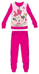   Disney Minnie egér polár pizsama - téli vastag gyerek pizsama - pink - 122