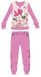 Disney Minnie egér polár pizsama - téli vastag gyerek pizsama - rózsaszín - 104