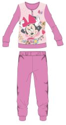   Disney Minnie egér polár pizsama - téli vastag gyerek pizsama - rózsaszín - 116