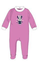   Disney Minnie egér baba velúr rugdalózó - lila - 1-3 hónapos babának
