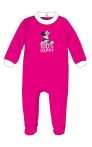   Disney Minnie egér baba velúr rugdalózó - pink - 3-6 hónapos babának