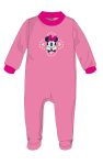 Disney Minnie egér baba velúr rugdalózó - roz - 3-6 hónapos babának