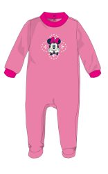   Disney Minnie egér baba velúr rugdalózó - roz - 3-6 hónapos babának