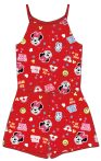 Disney Minnie egér nyári pamut overál - piros - 116