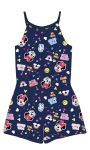 Disney Minnie egér nyári pamut overál - sötétkék - 116 Disney Minnie egér nyári pamut overál - sötétkék - 116