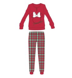   Disney Minnie egér téli vastag karácsonyi női pizsama - pamut flanel pizsama - XXL