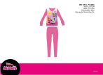   Disney Minnie egér vékony pamut gyerek pizsama - jersey pizsama - sötétrózsaszín - 122