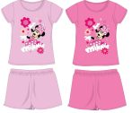   Disney Minnie egér pamut nyári együttes - póló-rövidnadrág szett - világosrózsaszín - 122