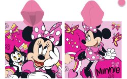 Disney Minnie egér gyorsan száradó poncsó - 55x110 cm