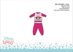   Disney Minnie egér baba pizsama - jersey pamut pizsama - pink - 92