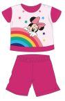   Disney Minnie egér nyári rövid ujjú baba pizsama - pamut jersey pizsama - pink - 86