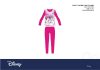 Disney Minnie egér női jersey pizsama - pamut pizsama - pink - L