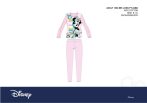   Disney Minnie egér női jersey pizsama - pamut pizsama - világosrózsaszín - M