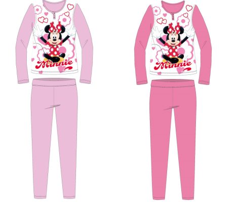 Disney Minnie egér jersey pamut pizsama - rózsaszín - 110