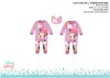 Disney Minnie egér baba rugdalózó előkével - világosrózsaszín-lila - 3-6 hónapos babának Disney Minnie egér baba rugdalózó előkével - világosrózsaszín-lila - 3-6 hónapos babának