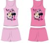 Disney Minnie egér pamut nyári együttes - trikó-rövidnadrág szett - rózsaszín - 122 Disney Minnie egér pamut nyári együttes - trikó-rövidnadrág szett - rózsaszín - 122