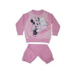   Téli flanel baba pizsama - Minnie egér - világosrózsaszín - 92