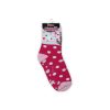 Csúszásgátlós gyerek bokazokni - Minnie egér - teliplüss- pöttyös - pink-fehér - 27-30 Csúszásgátlós gyerek bokazokni - Minnie egér - teliplüss- pöttyös - pink-fehér - 27-30