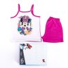 Minnie egér kislány pamut pizsama - ujjatlan pizsama - nyári együttes - pink - 116 Minnie egér kislány pamut pizsama - ujjatlan pizsama - nyári együttes - pink - 116