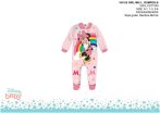   Disney Minnie egér baba rugdalózó - galléros - világosrózsaszín-rózsaszín - 0-1 hónapos babának