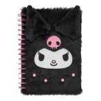 Hello Kitty Kuromi A5 plüss jegyzetfüzet