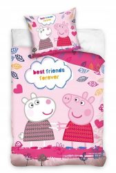 PEPPA MALAC Ágyneműgarnitúra 100% pamut 140x200 + 60x70