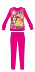   Disney Hercegnők téli vastag gyerek pizsama - pamut flanel pizsama - pink - 110
