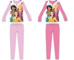   Disney Hercegnők pamut jersey gyerek pizsama - világosrózsaszín - 116