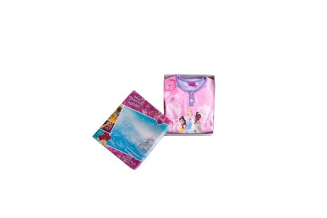 Flanel gyerek pizsama - Disney Princess - világos lila - 122