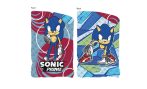   Sonic a sündisznó kétoldalas paplan, ágytakaró - 170 x 260 cm