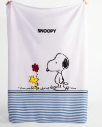 Snoopy Coral fleece takaró 130x170cm